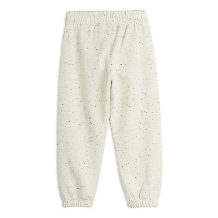 Bird Neps organic cotton jogger | Heather white- Product image n°1