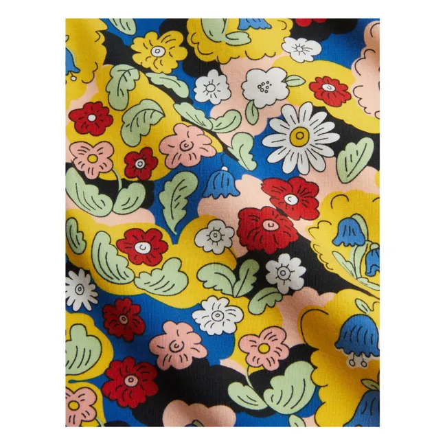 Pantalones Flare Fleurie de algodón orgánico | Amarillo
