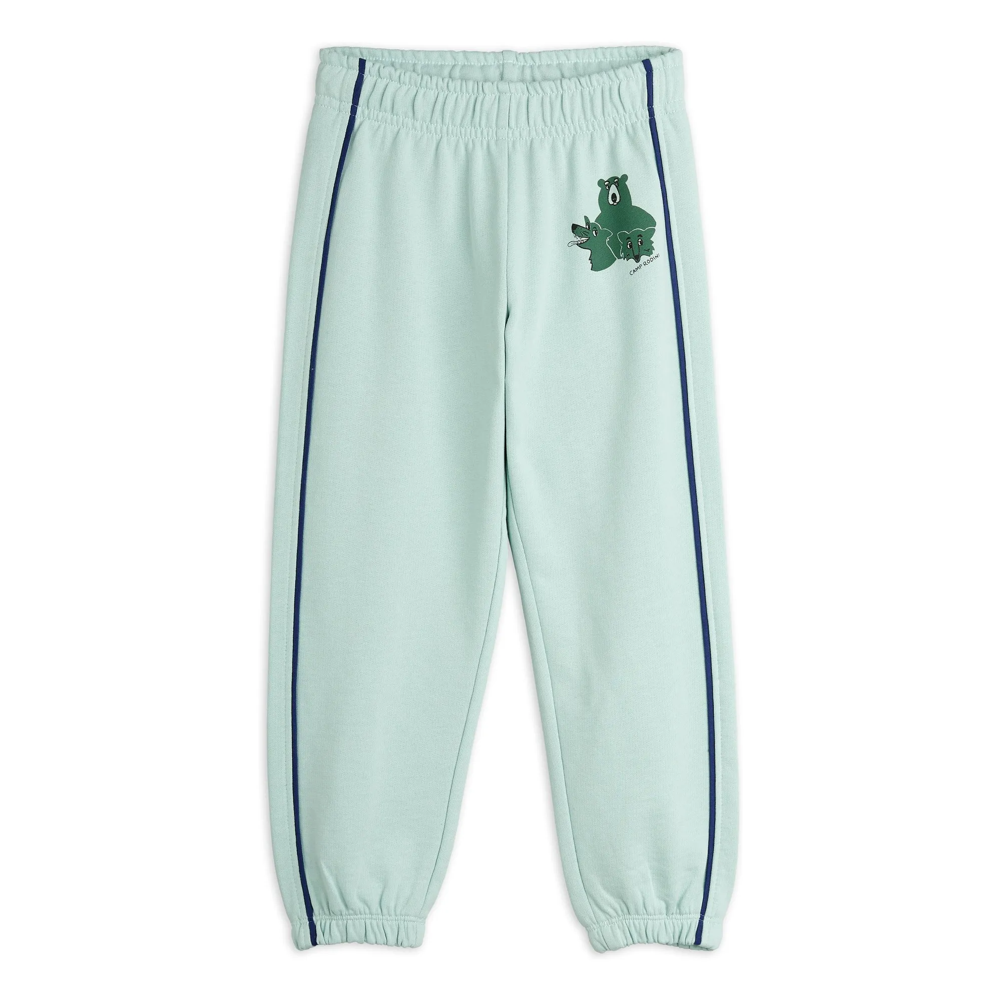 Mini Rodini Turquoise Camp Rodini Organic Cotton Jogger