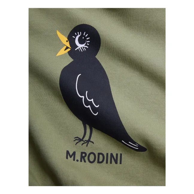 Sweat Blackbird Coton Bio | Vert de gris