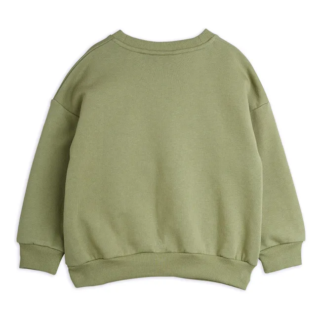 Sweat Blackbird Coton Bio | Vert de gris