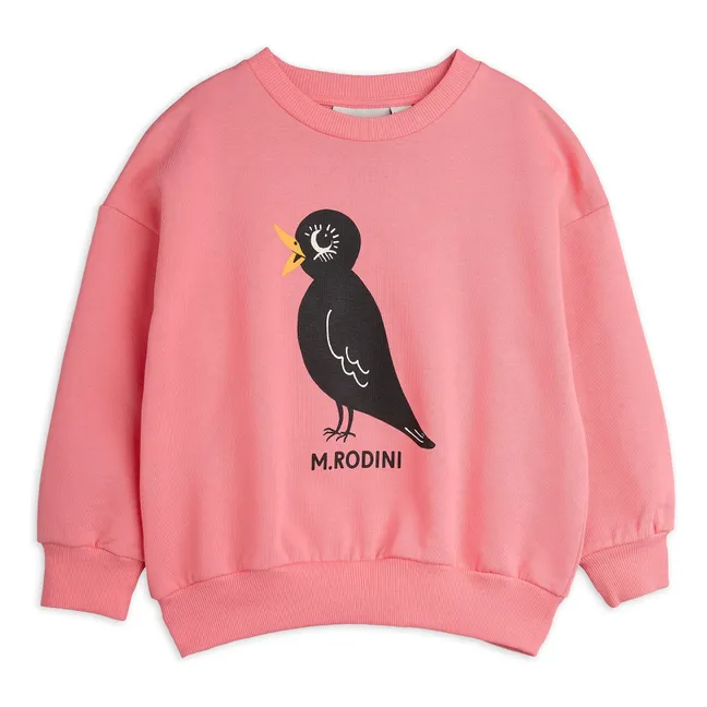 Sweat Blackbird Coton Bio | Rose