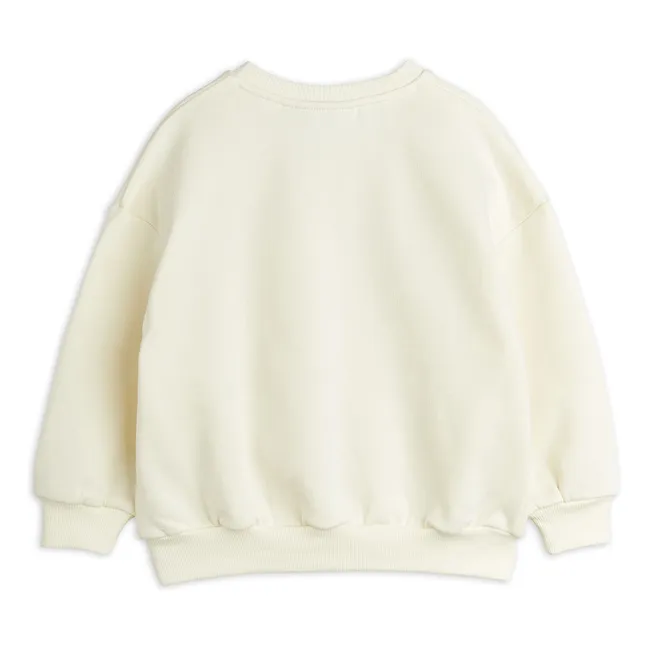 Sweat Mini Rodini Society Coton Bio | Ecru