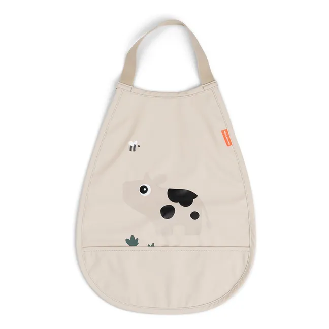 Bavoir Tiny Farm | Sable