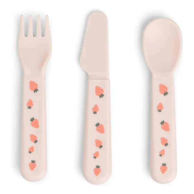 Couverts Tiny Farm - Set de 3 | Rose pâle