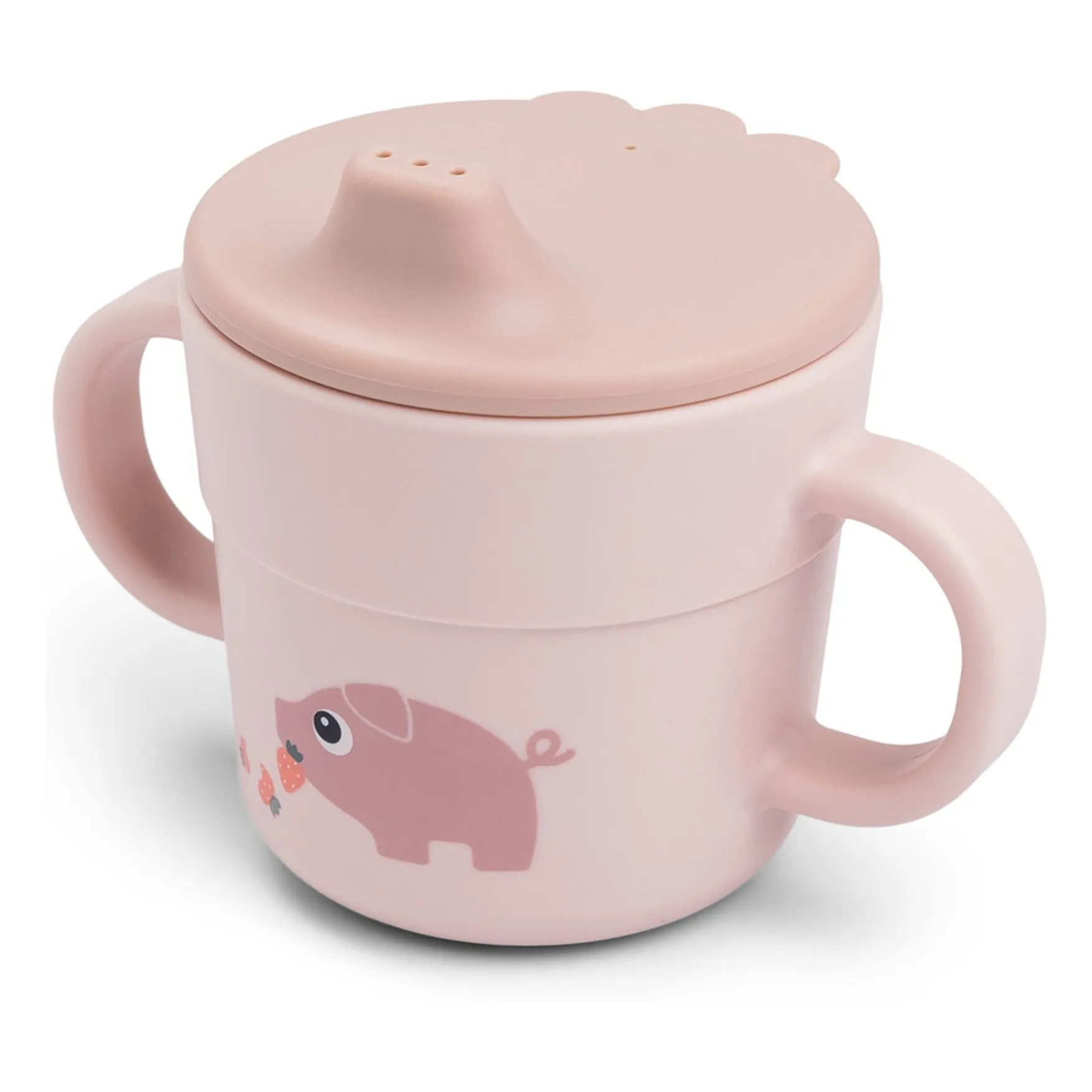 Done By Deer Pink Tiny Farm Learning Mug