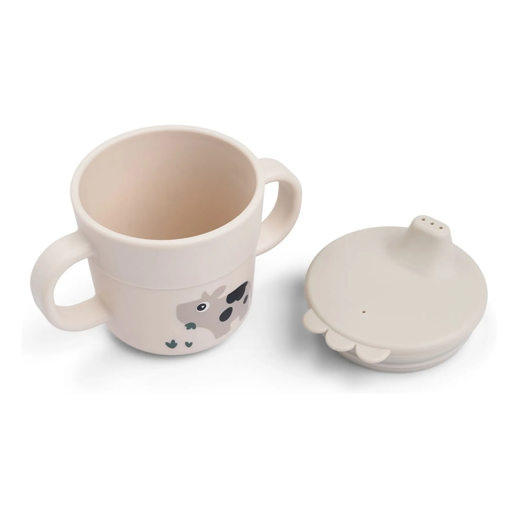 Tasse d'apprentissage Tiny Farm | Sable- Image produit n°3