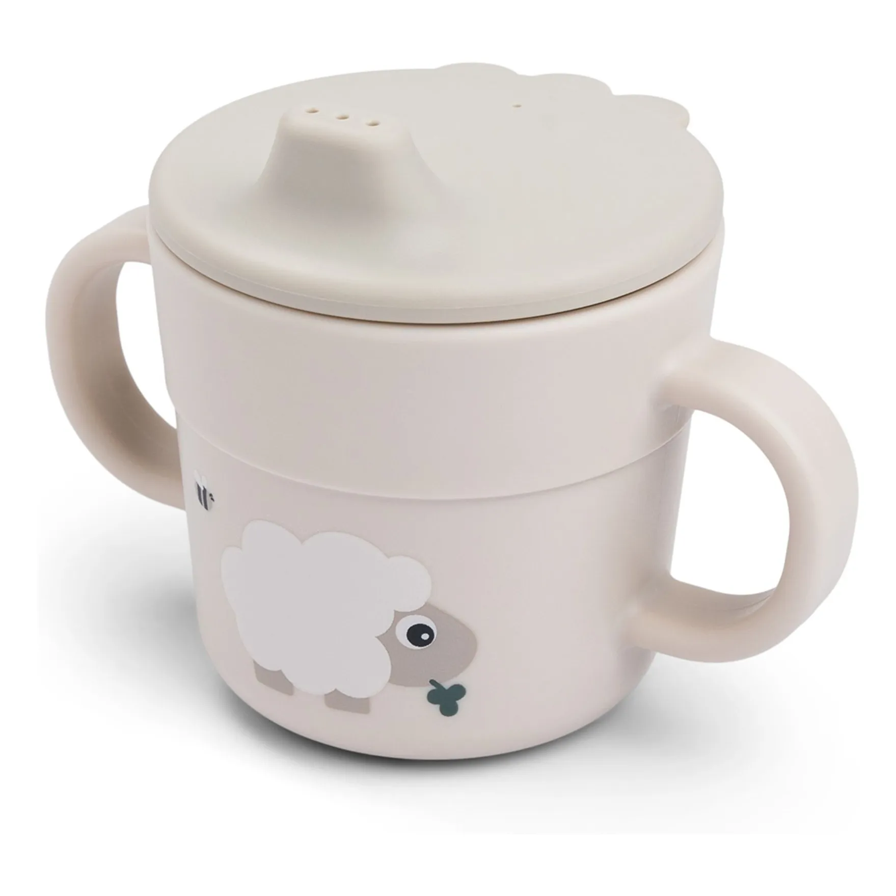 Tasse d'apprentissage Tiny Farm | Sable- Image produit n°0