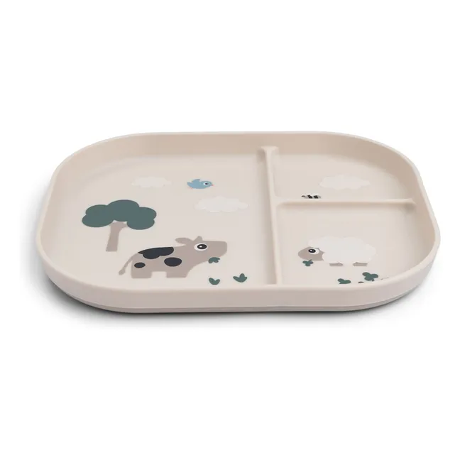 Plato compartimentado Tiny Farm | Arena