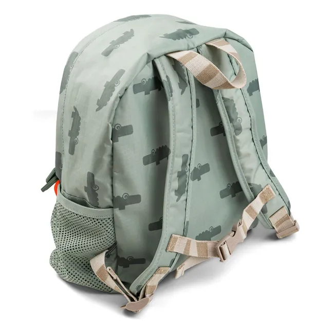 Krokodil-Rucksack | Salbei