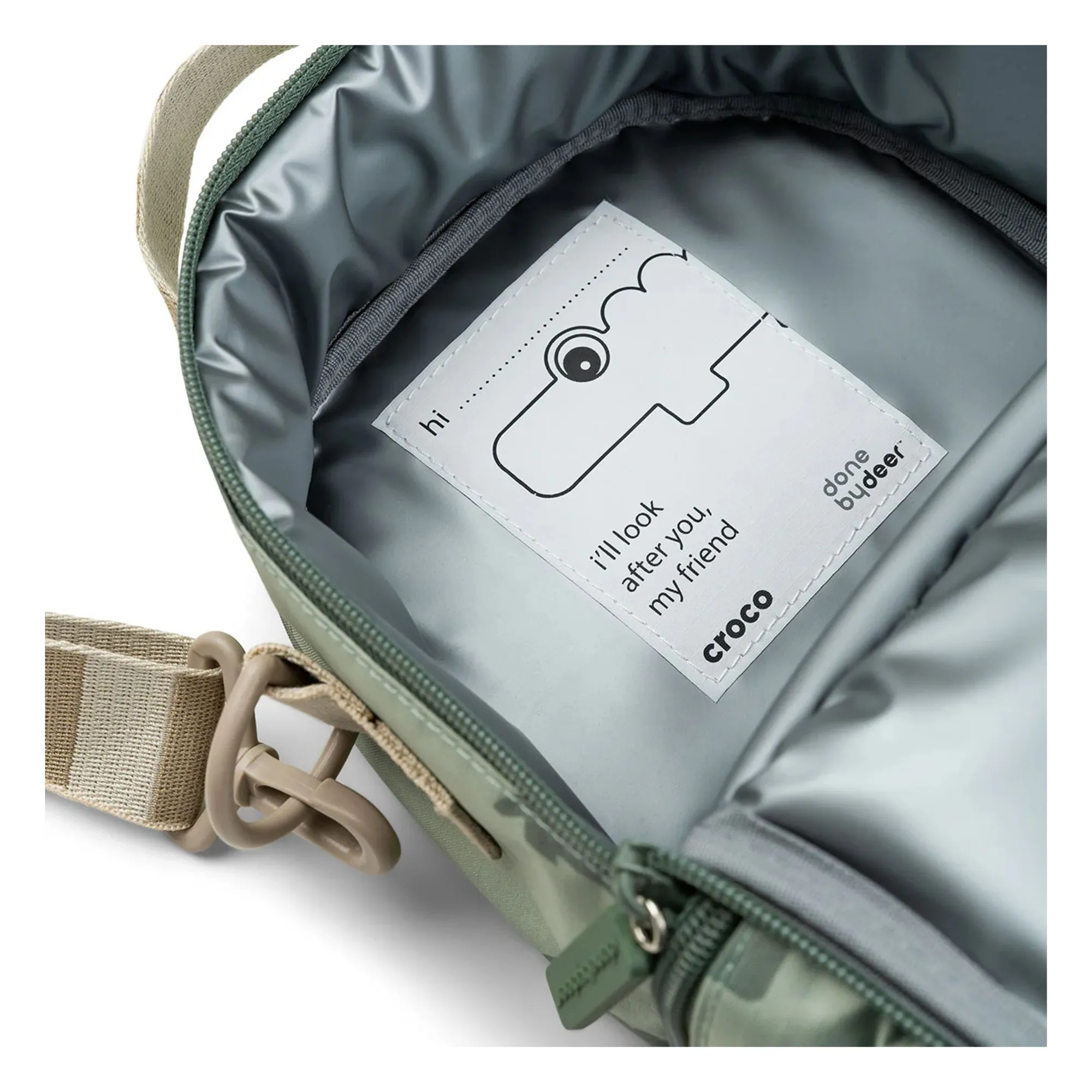 Croco cooler bag | Green- Product image n°3