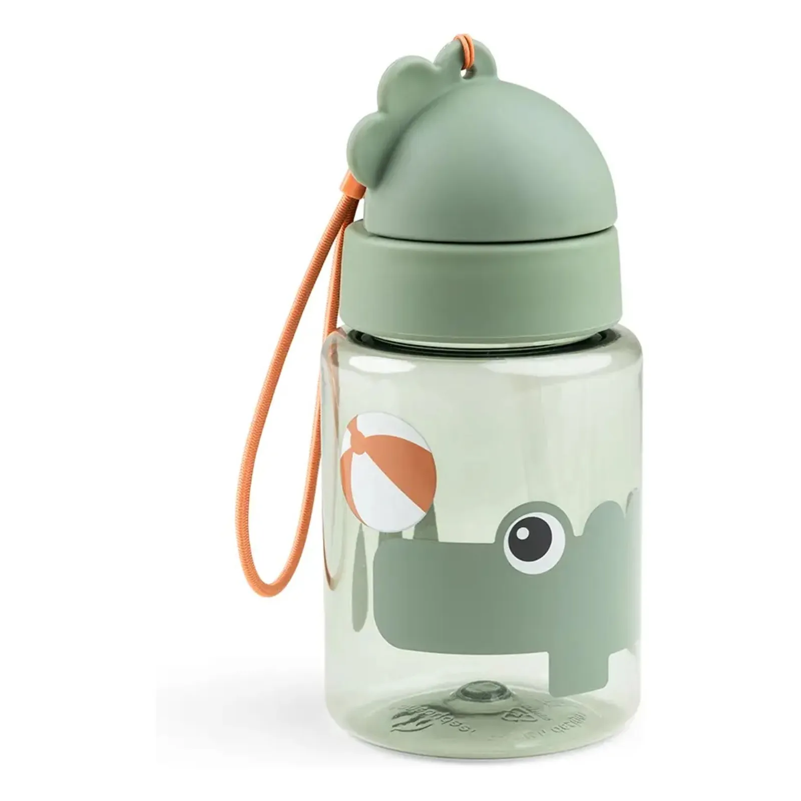Done By Deer Green Playground Water Bottle - 280 Ml