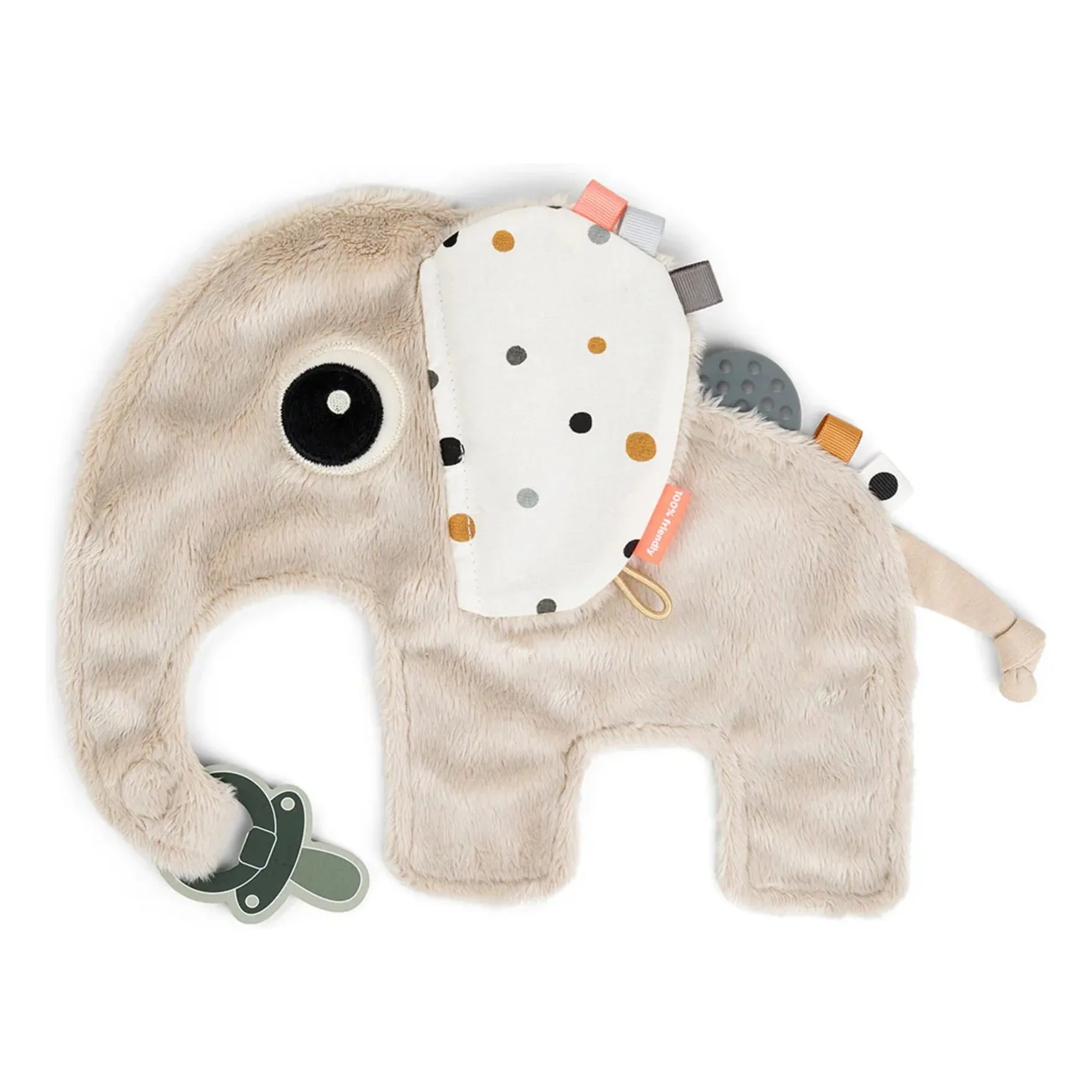 Done By Deer Sand Elphee Pacifier Clip