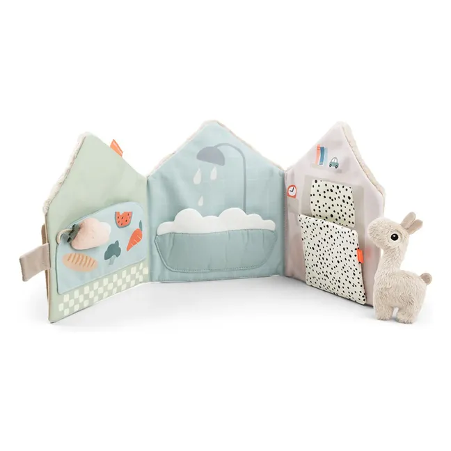 Fabric book Lalee's house | Sand