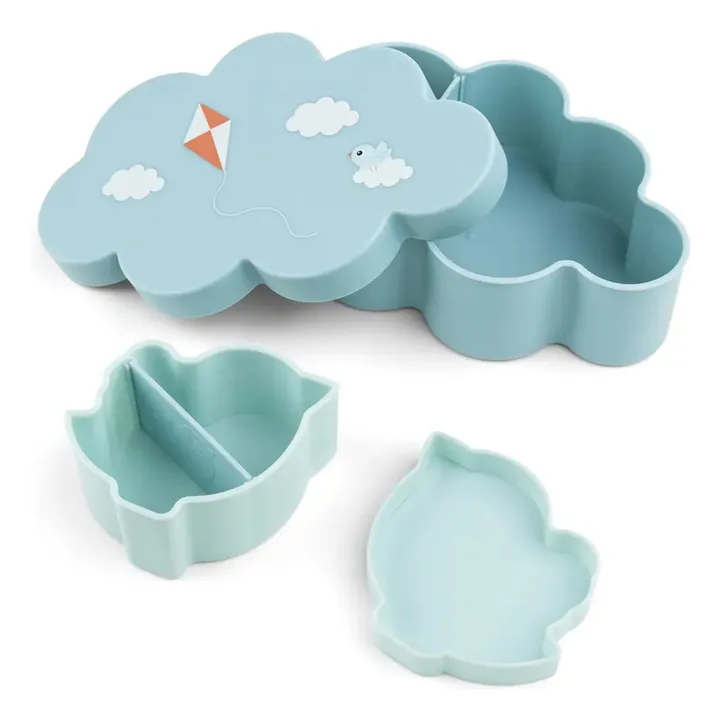 Boîtes à goûter et leur gourde | Bleu ciel- Image produit n°6