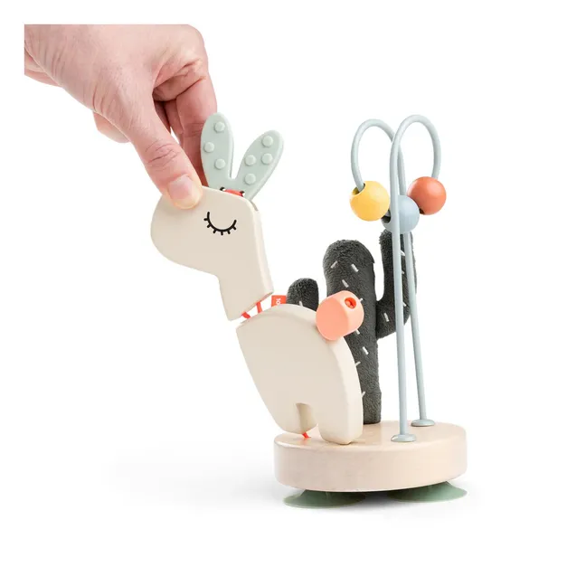 Lalee Lernspielzeug mit Saugnäpfen | Sandfarben