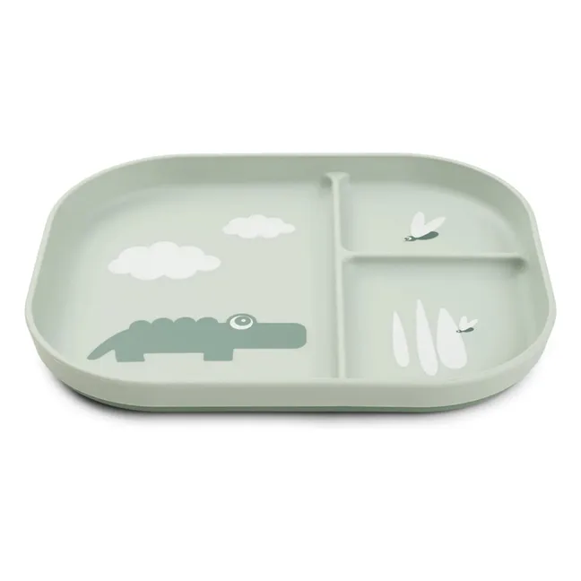 Croco compartmentalized plate | Sage