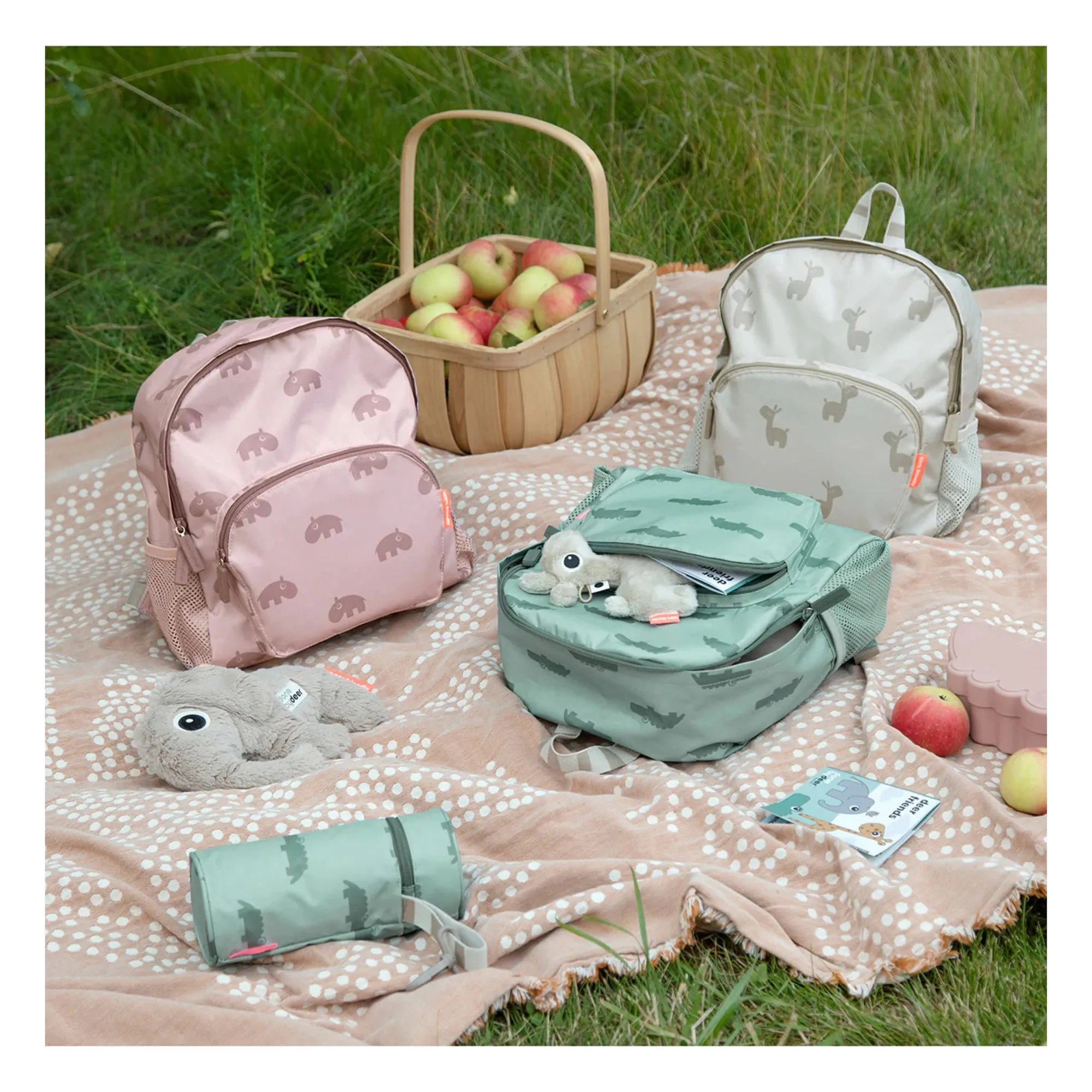 Croco backpack | Sage- Product image n°5