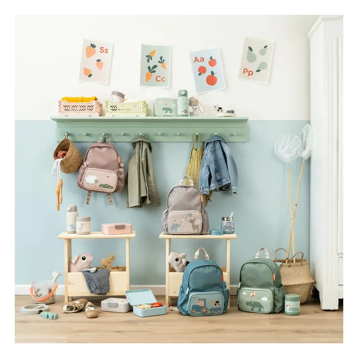 Playground insulated lunch box | Sage- Product image n°2