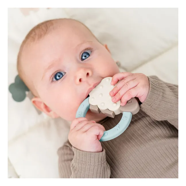 Sheepy teething ring | Light blue