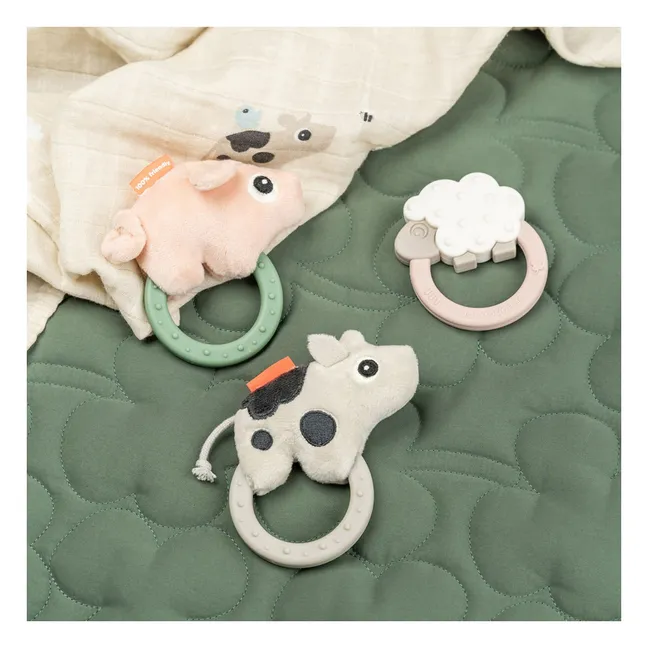 Anneau de dentition Sheepy | Rose