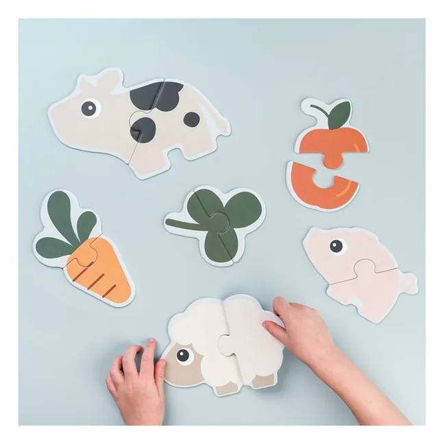 Tiny Farm Puzzles - 6 Puzzles