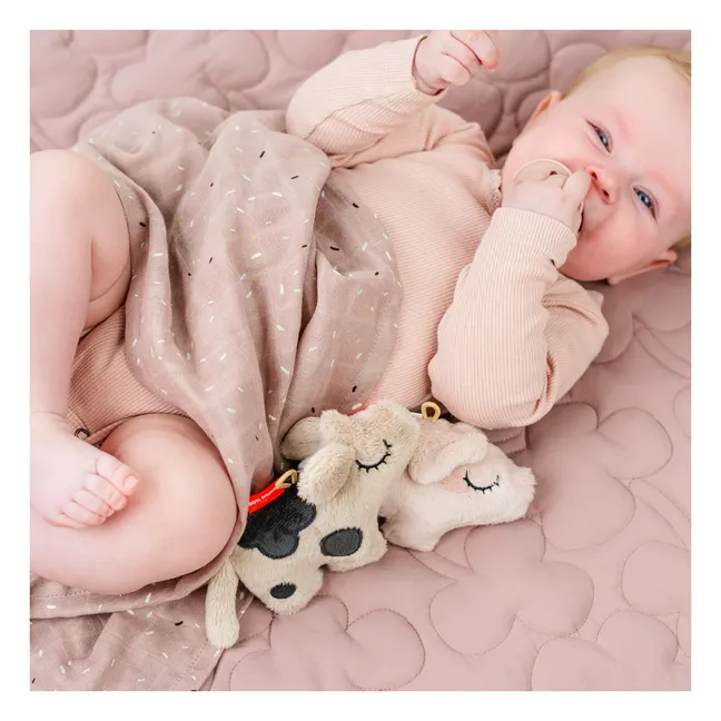 Dotti pacifier clip | Sand