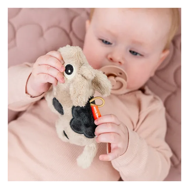 Dotti pacifier clip | Sand