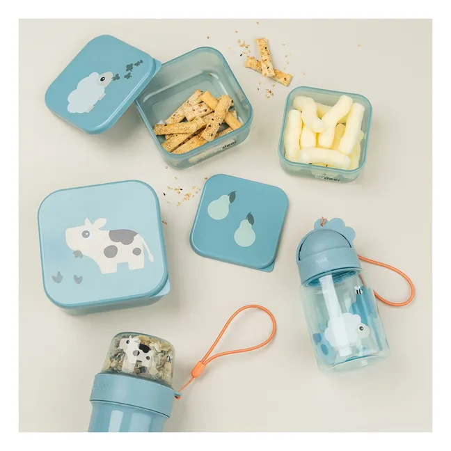 Botella Tiny Farm - 280 ml | Azul Cielo