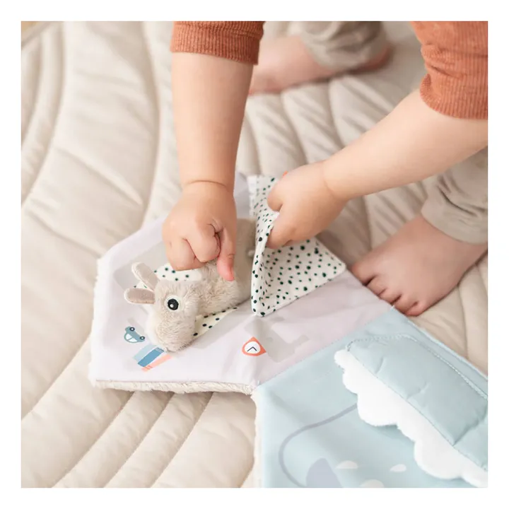 Livre en tissu La maison de Lalee | Sable- Image produit n°5