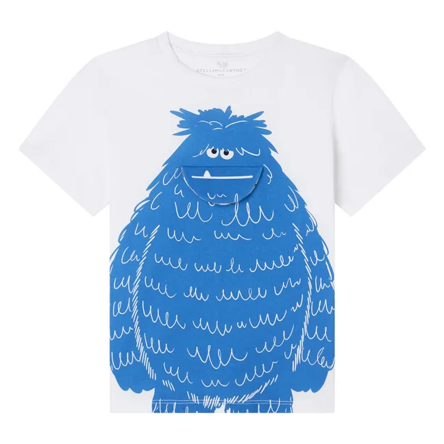 T-shirt Bouche Intéractive Yéti | Blanc