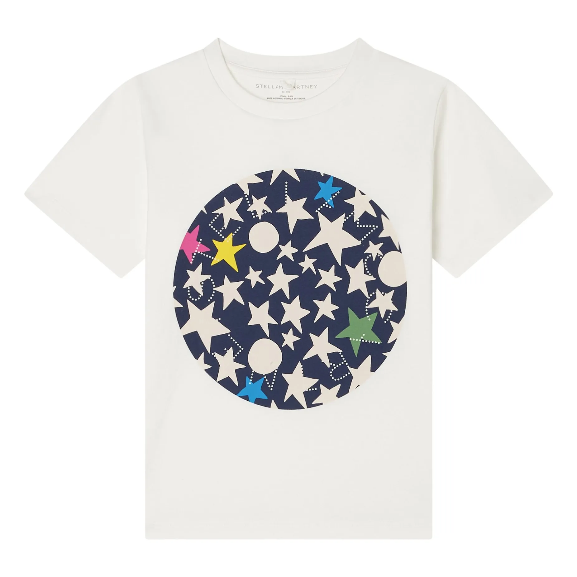 Stella Mccartney Kids Ivory Stars T-Shirt