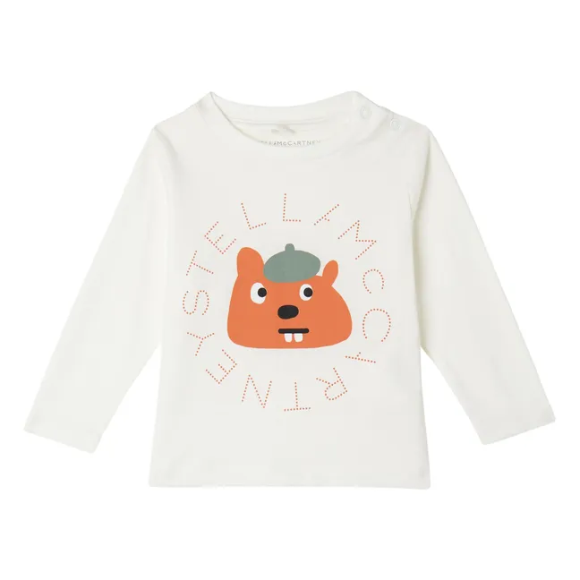 T-shirt Ecureuil | Ivoire