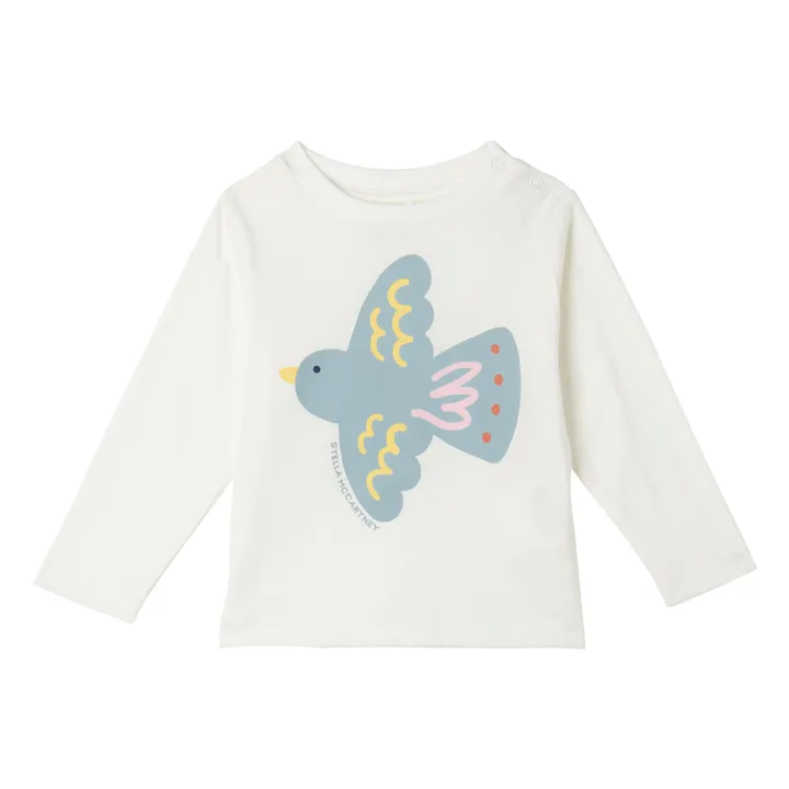 T-shirt Oiseau | Ivoire- Image produit n°0