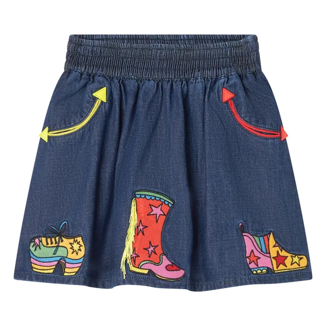 Denim skirt | Denim blue