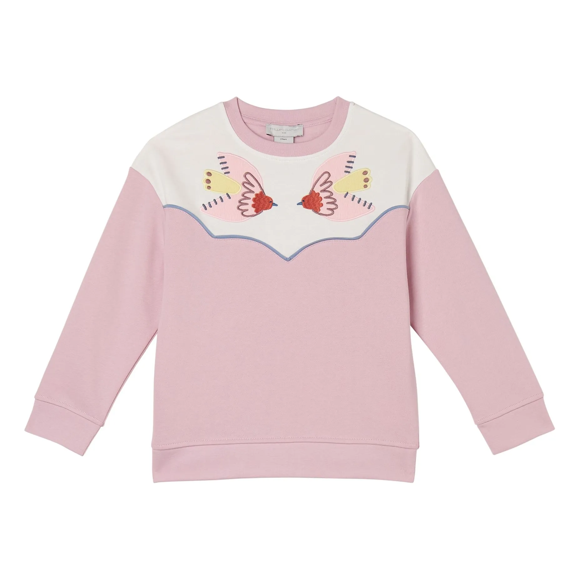 Stella Mccartney Kids Lilac Sweat Birds