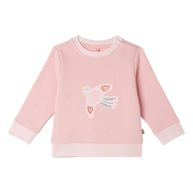 Sweat Oiseau | Rose
