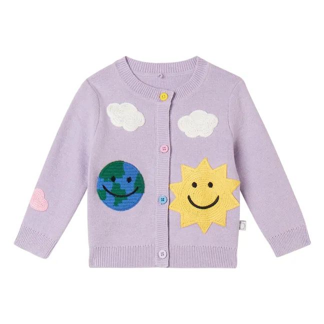 Gilet Soleil | 	Lilas