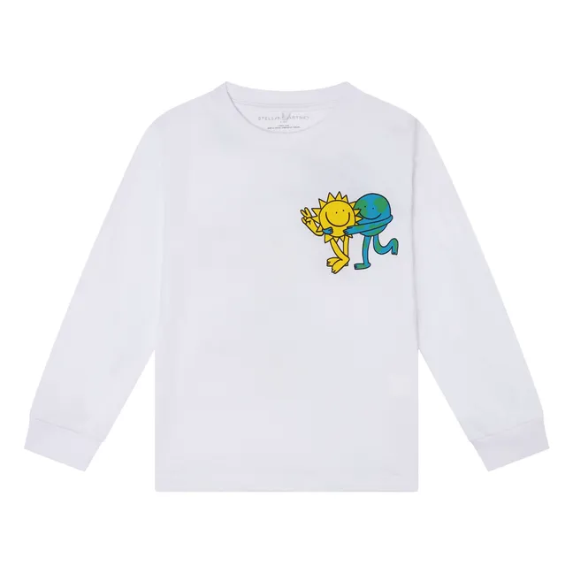 T-shirt Terre | Blanc