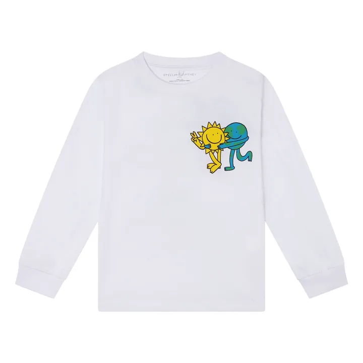 T-shirt Terre | Blanc- Image produit n°0