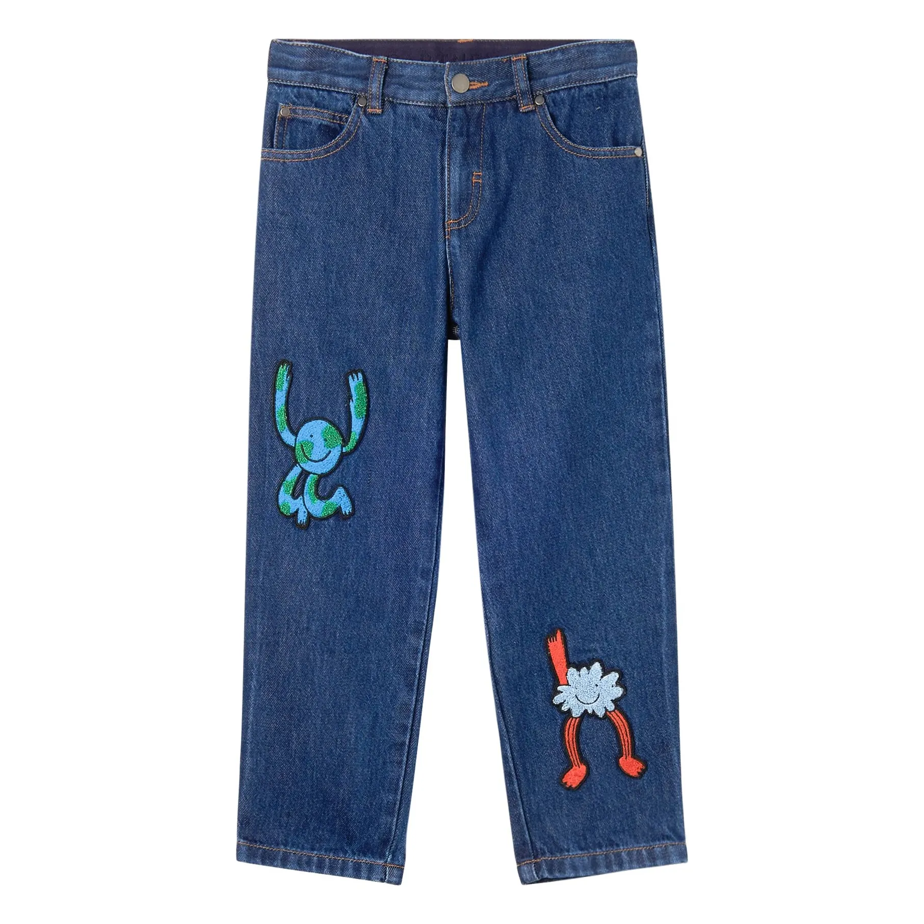 Stella Mccartney Kids Denim Brut Jean Terre