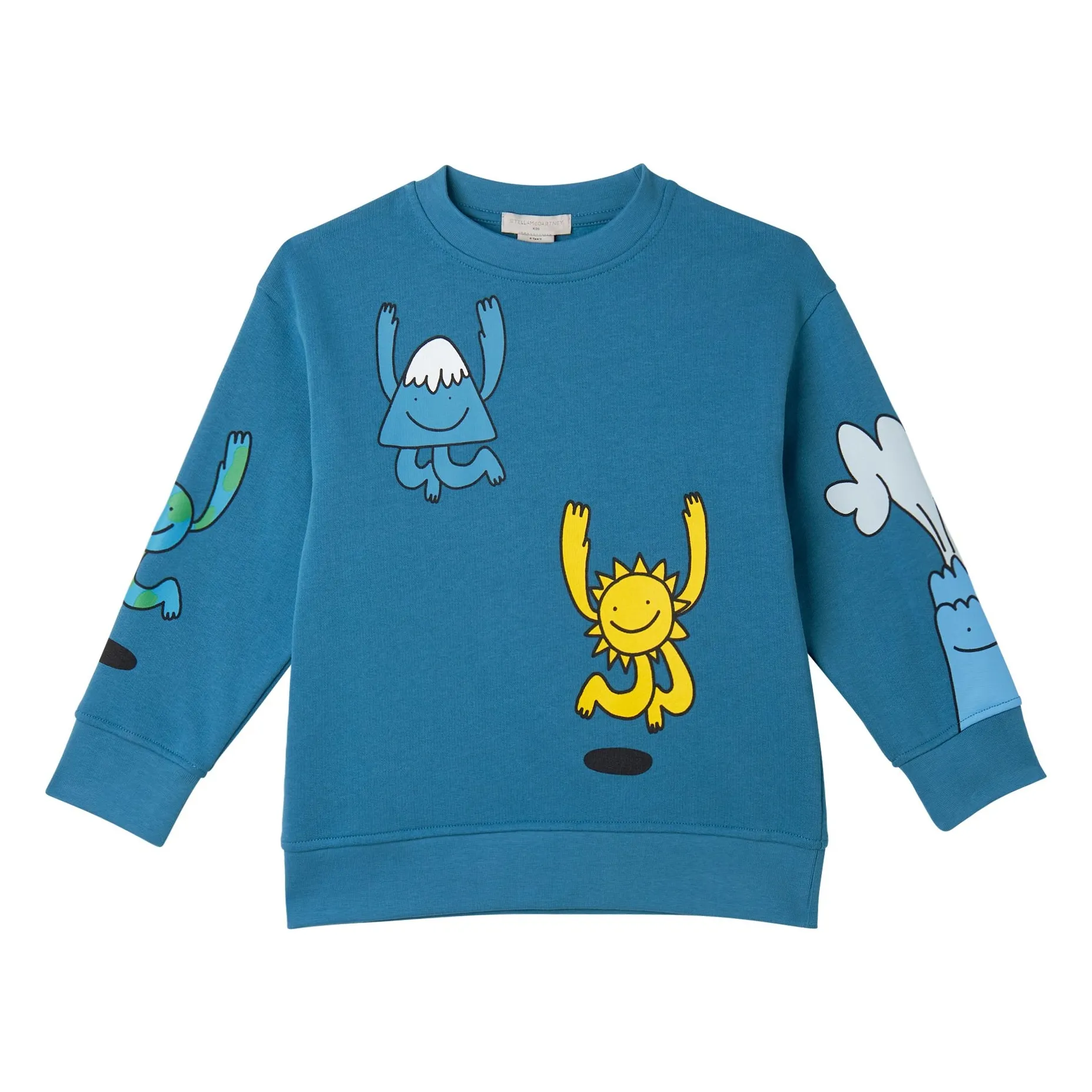 Stella Mccartney Kids Blue Earth Sweat