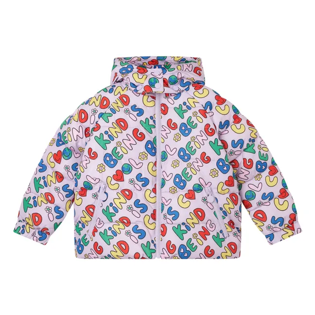 Kind Is Cool down jacket | Lilac