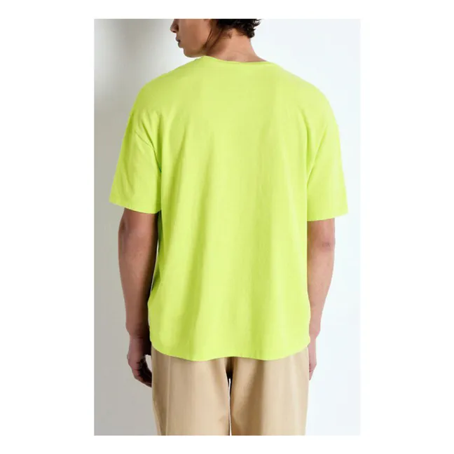T-Shirt Ykobow | Jaune fluo
