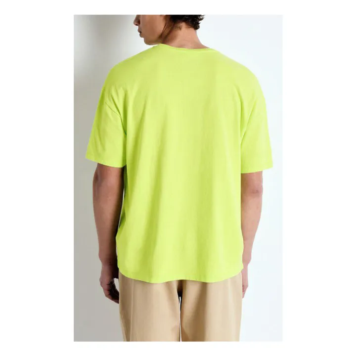 T-Shirt Ykobow | Jaune fluo- Image produit n°2