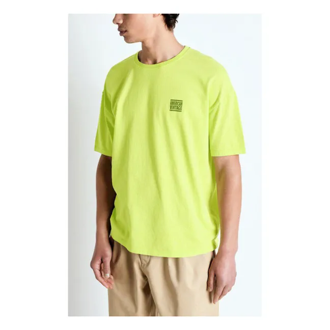 Camiseta Ykobow | Amarillo chillón