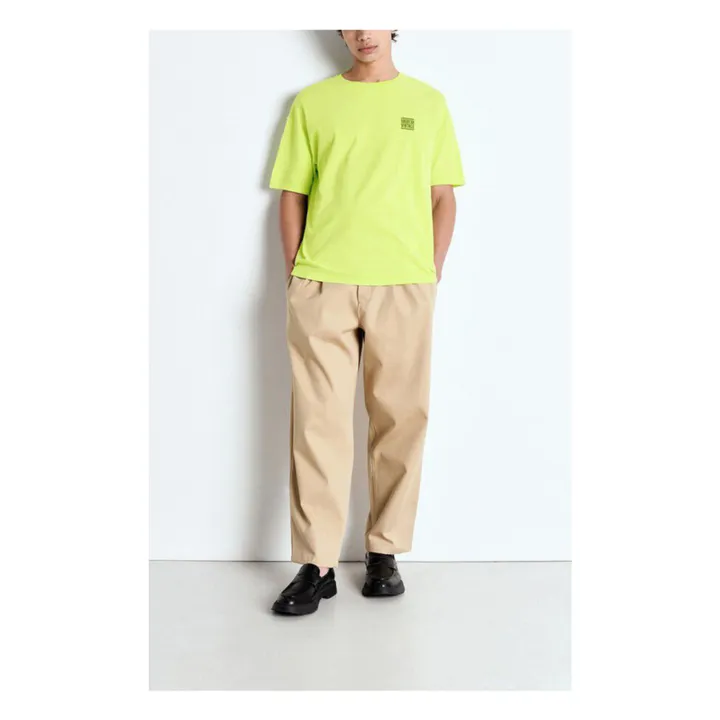 T-Shirt Ykobow | Jaune fluo- Image produit n°4