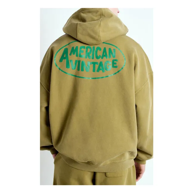 Zoky Zipped Sweat Organic Cotton | Camel