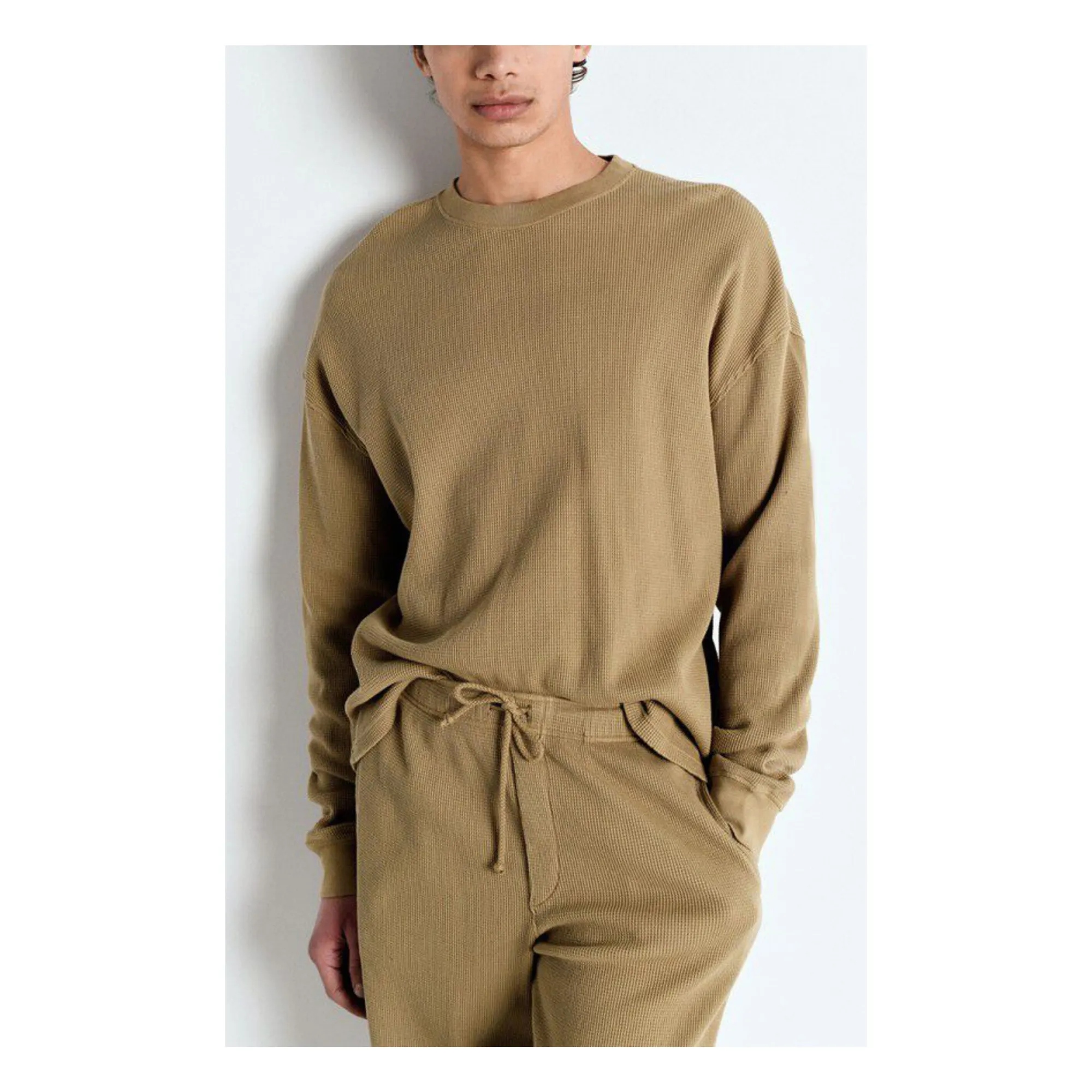 Sweat Ryvy Coton Bio | Beige- Image produit n°1