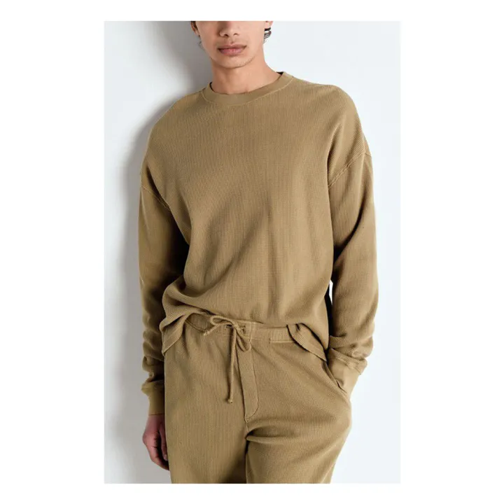 Sweat Ryvy Coton Bio | Beige- Image produit n°1
